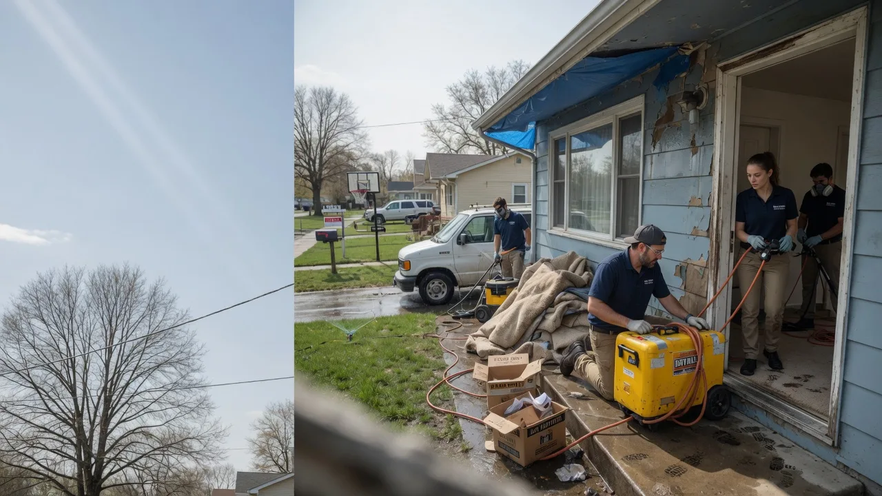 Basement Flood Cleanup in Iraan, TX near me